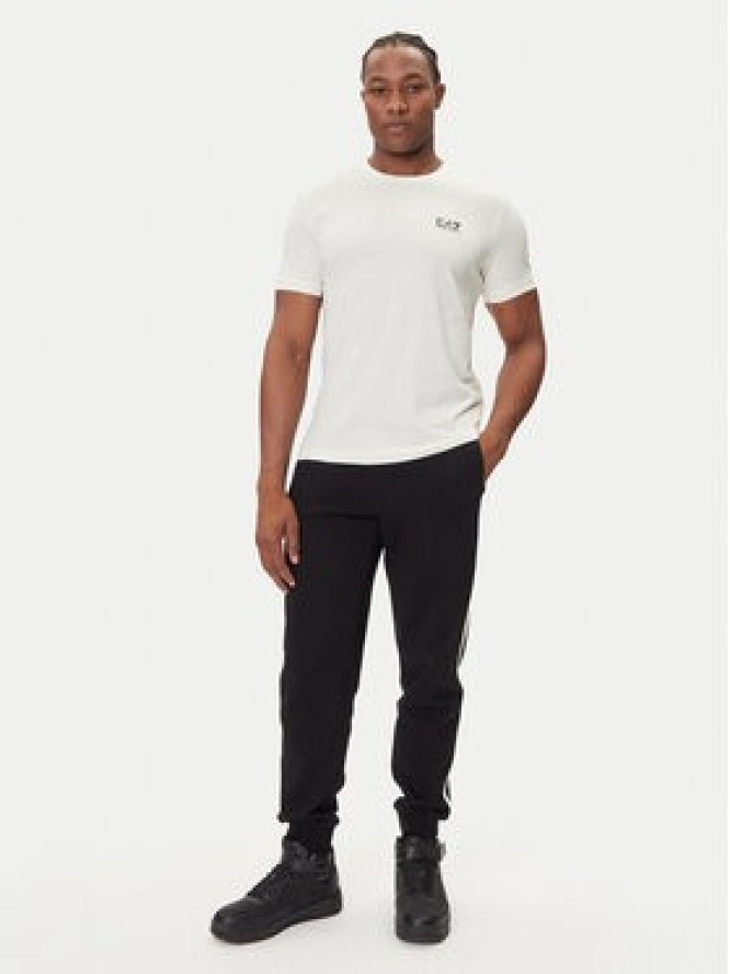 EA7 Emporio Armani T-Shirt 8NPT25 PJVPZ U1105 Beżowy Regular Fit