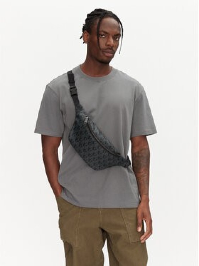 Calvin Klein Jeans Saszetka nerka Matte Aop Sq Waistbag 38 LV04G3113G Czarny