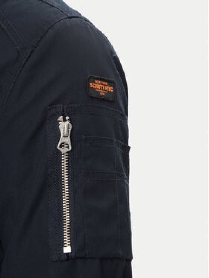 Schott NYC Kurtka przejściowa Kenny Granatowy Regular Fit