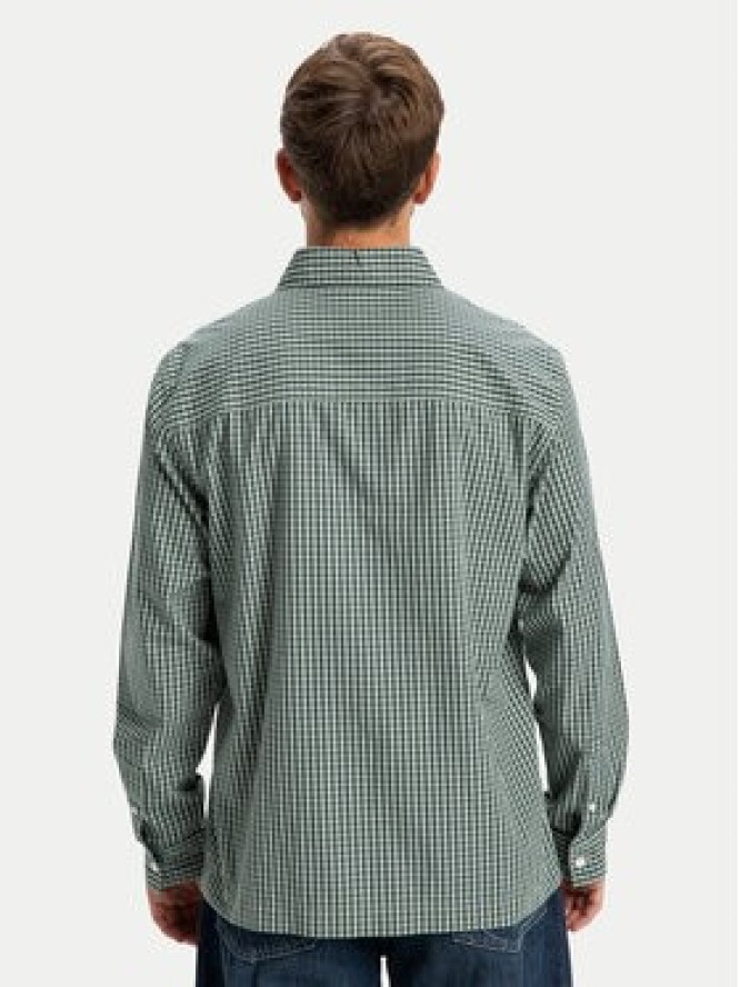 DC Shoes Koszula Game OnEDYWT03263 Zielony Regular Fit