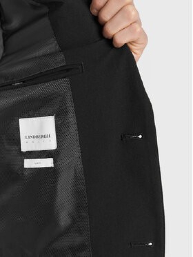 Lindbergh Garnitur 30-61040 Czarny Slim Fit