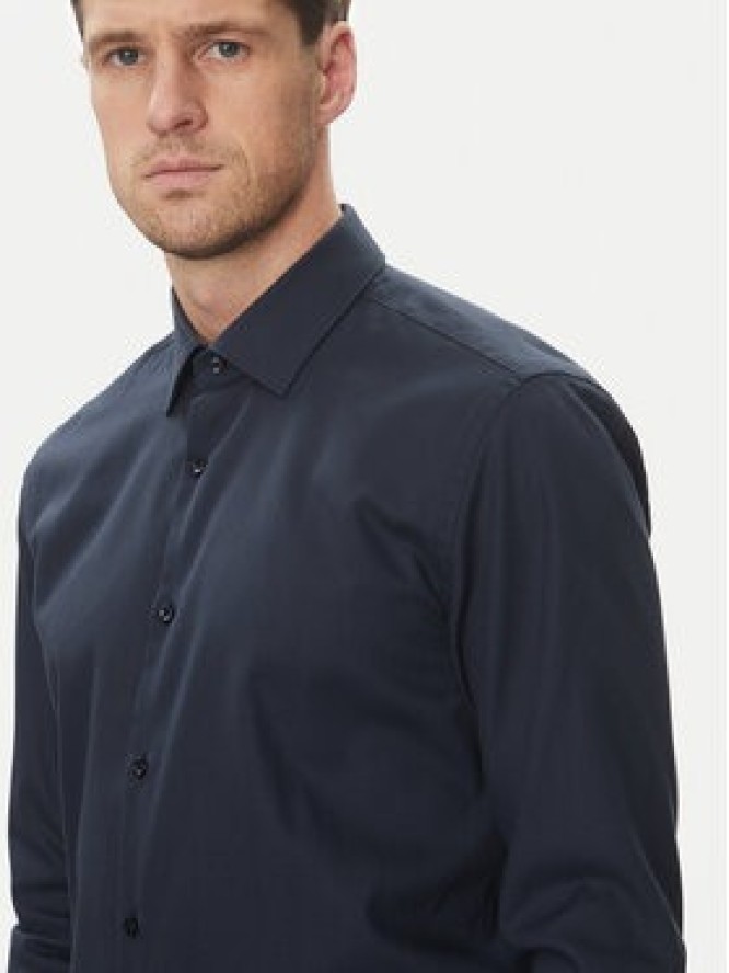 HUGO Koszula Kenno 50539707 Granatowy Slim Fit