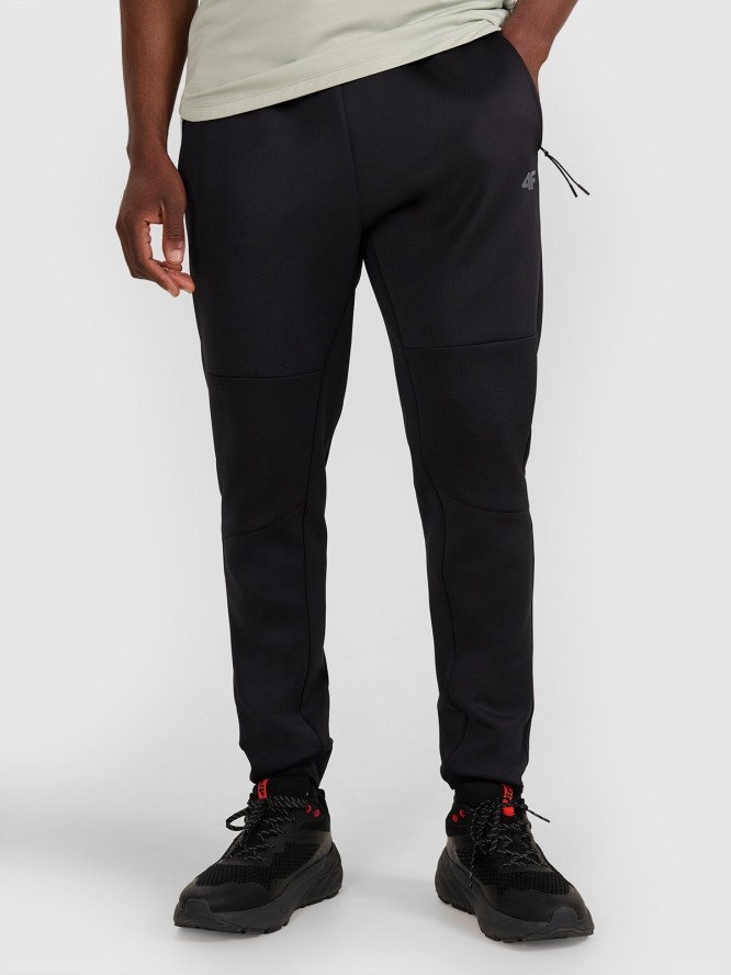 4F Spodnie treningowe szybkoschnące męskie - czarne L
