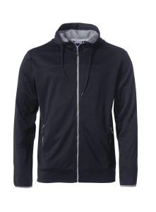 clique Bluza z kapturem Ottawa z miękkiego poliestru – dark navy