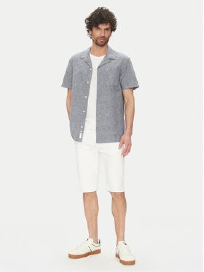 Tommy Jeans Koszula DM0DM20895 Granatowy Regular Fit