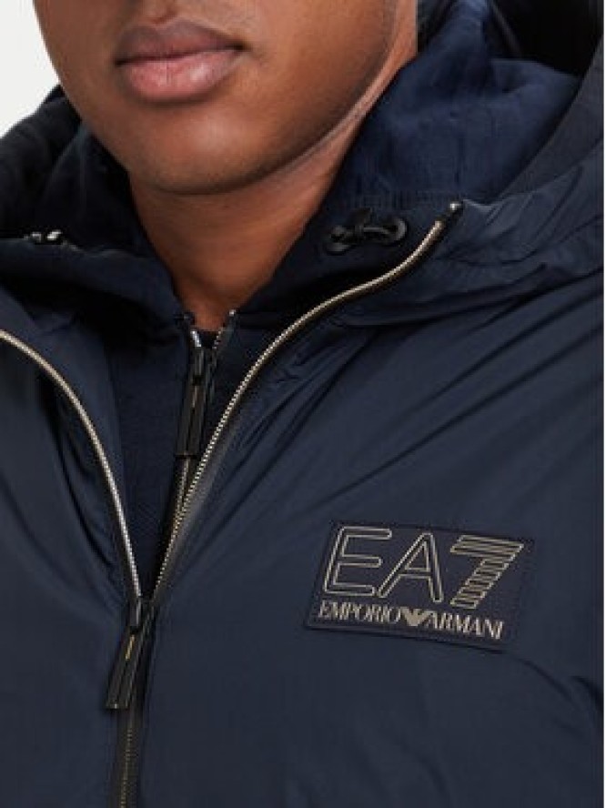 EA7 Emporio Armani Kurtka przejściowa 7M002102 AF25750 UB102 Granatowy Oversize
