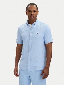 Tommy Hilfiger Koszula MW0MW41531 Niebieski jasny Regular Fit