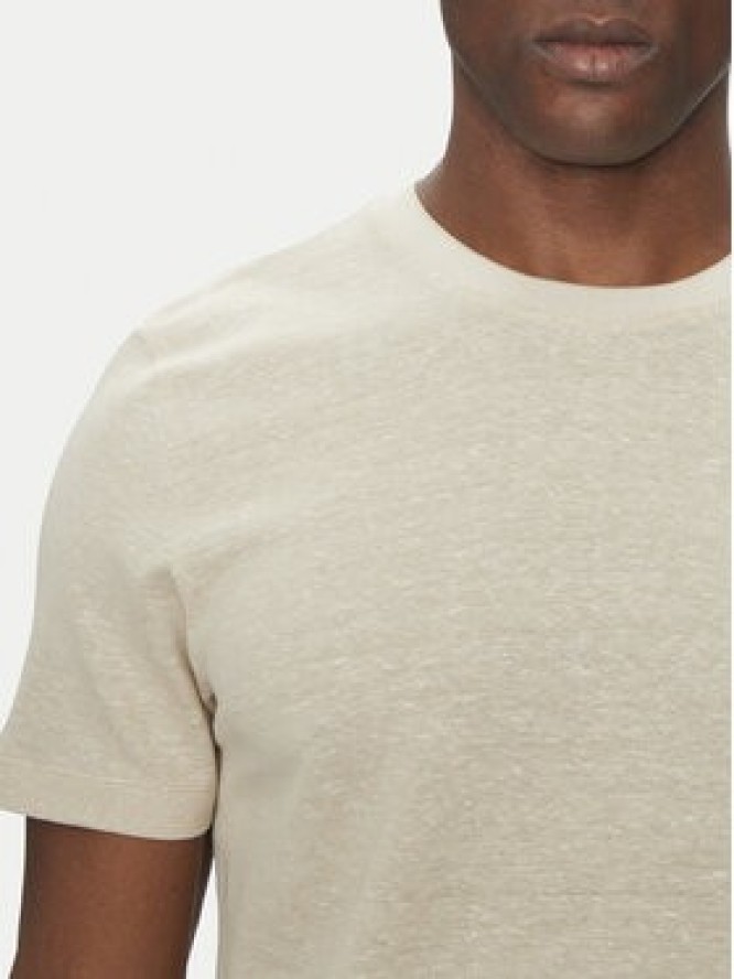 BOSS T-Shirt H-Thompson 28 50537488 Beżowy Regular Fit