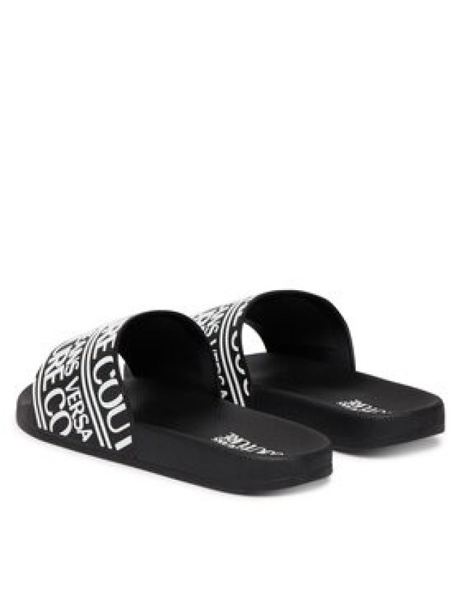 Versace Jeans Couture Klapki 80YA3SQ1 Czarny