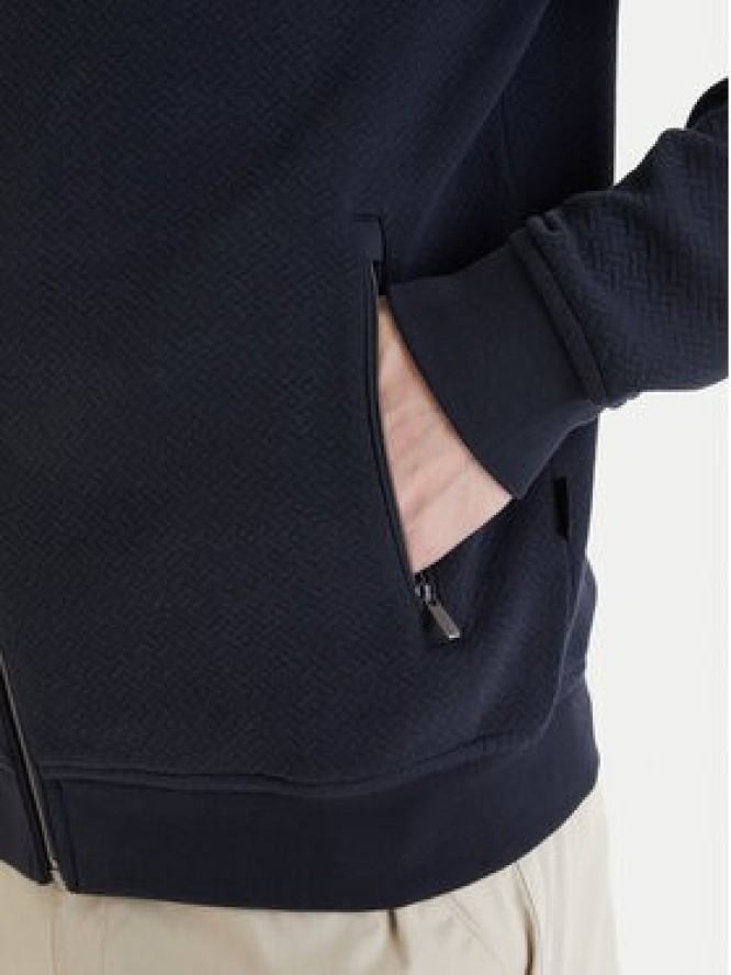 Bugatti Bluza 8750-75174C Granatowy Regular Fit