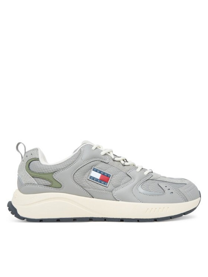 Tommy Jeans Sneakersy Tjm Runner EM0EM01581 Szary