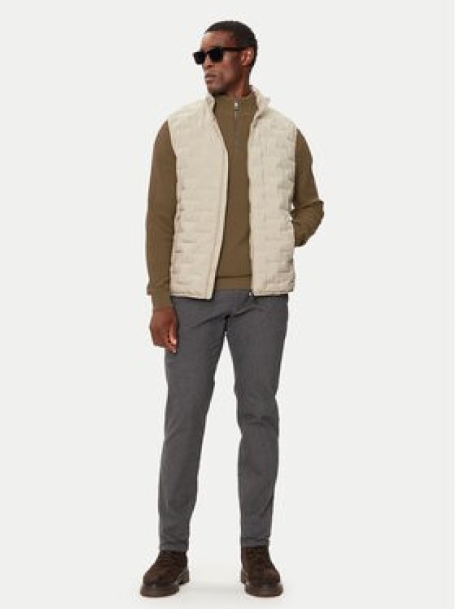 Bugatti Sweter 7500-65546B Brązowy Regular Fit