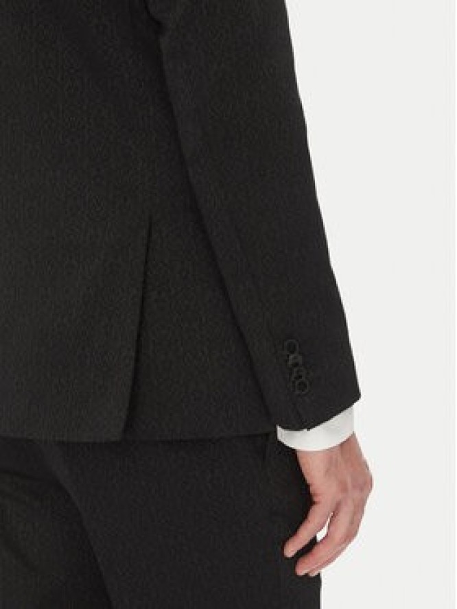 KARL LAGERFELD Marynarka 155244 552042 Czarny Regular Fit