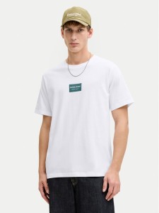 Jack & Jones T-Shirt Frank 12288092 Biały Relaxed Fit