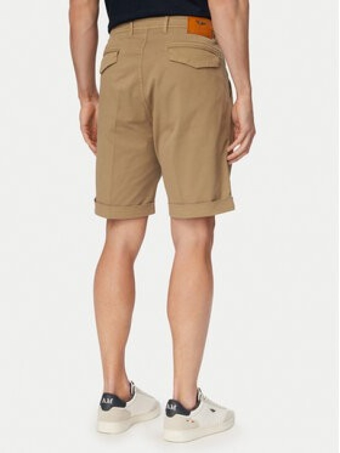 Aeronautica Militare Szorty materiałowe 261BE0278UCT04292 Beżowy Regular Fit