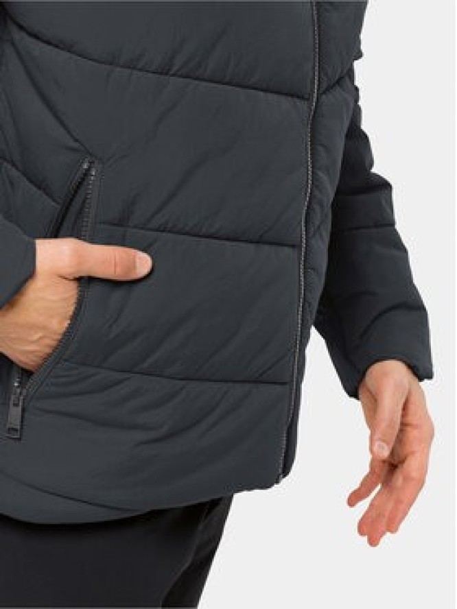 Jack Wolfskin Kurtka zimowa Karolinger Jkt 1207831 Czarny Regular Fit