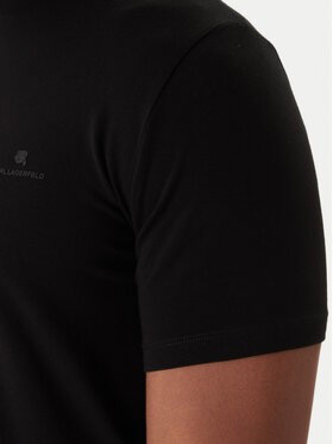 KARL LAGERFELD T-Shirt 755054 561221 Czarny Regular Fit