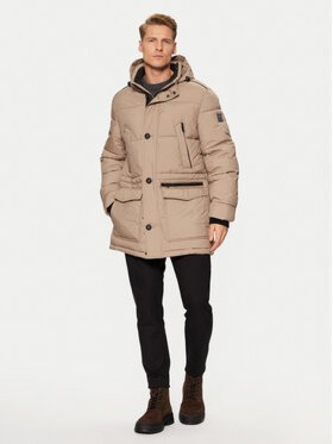 Bugatti Kurtka zimowa 670613 61044 Beżowy Regular Fit