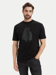 KARL LAGERFELD T-Shirt 755143 563225 Czarny Regular Fit