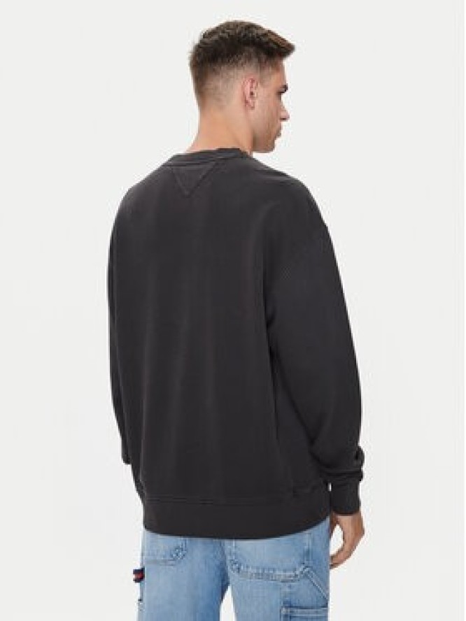 Tommy Jeans Bluza Big Flag DM0DM19222 Czarny Relaxed Fit