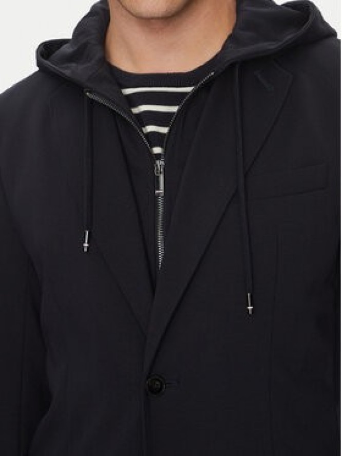 Tommy Hilfiger Marynarka MW0MW39188 Granatowy Regular Fit