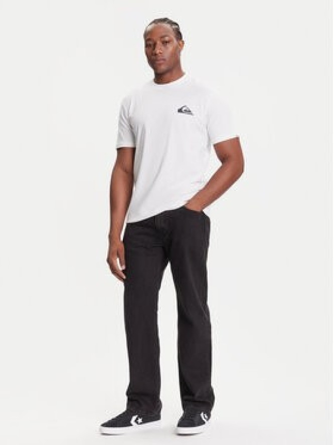 Quiksilver T-Shirt EQYZT08181 Biały Regular Fit