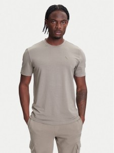 Guess T-Shirt Z2YI12 JR06K Zielony Regular Fit