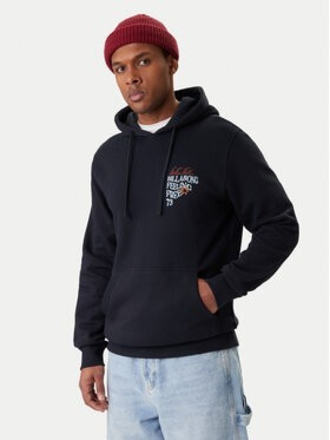 Billabong Bluza Foundation Po EBYSF00175 Czarny Regular Fit