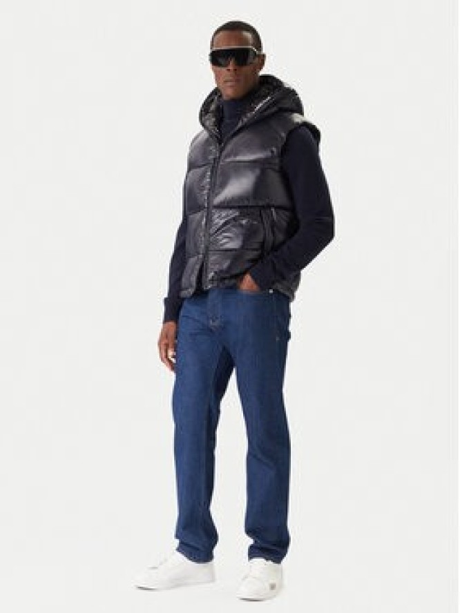 Save The Duck Kamizelka D80296M LOVE21 Granatowy Regular Fit