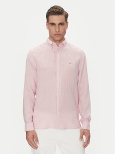 Tommy Hilfiger Koszula MW0MW34602 Różowy Regular Fit