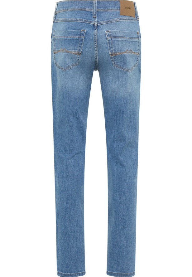 MUSTANG WASHINGTON MĘSKIE SPODNIE JEANSOWE JEANSY DENIM BLUE 1013671 5000 412