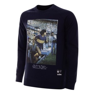 Bluza dla dorosłych Maradona x COPA Bombonera - Czarny