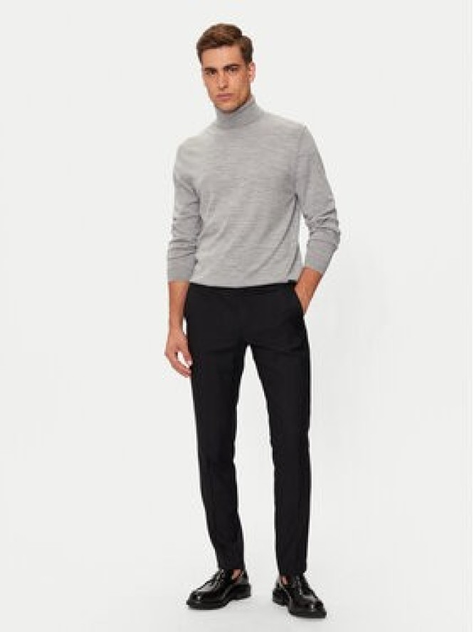 Jack & Jones Chinosy Solaris 12141112 Czarny Super Slim Fit