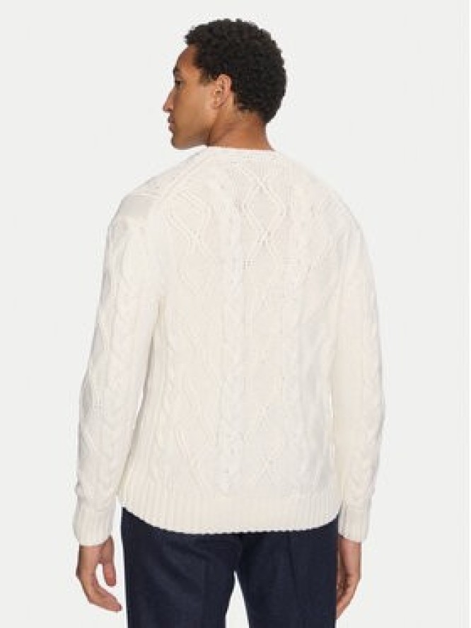 Paul&Shark Sweter 14311084 Écru Regular Fit