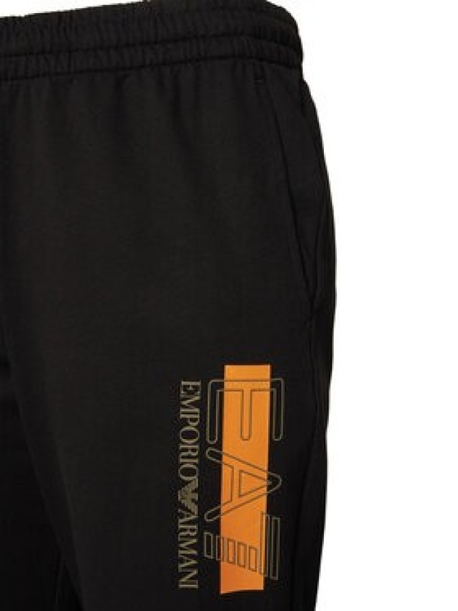 EA7 Emporio Armani Spodnie dresowe 7M002422 AF13512 UC001 Czarny Slim Fit