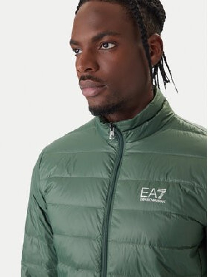 EA7 Emporio Armani Kurtka puchowa 8NPB23 PNGPZ U7260 Zielony Regular Fit