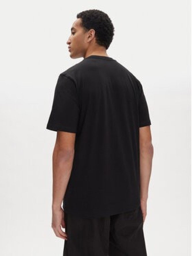 adidas T-Shirt Lounge Slides Graphic Pocket JC5283 Czarny Regular Fit