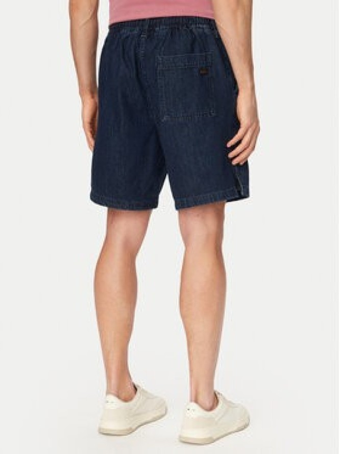 BOSS Szorty jeansowe Sandrew 50557454 Granatowy Relaxed Fit