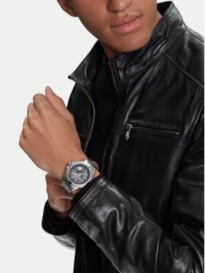 Plein Sport Zegarek Touchdown PSFBA0923 Srebrny