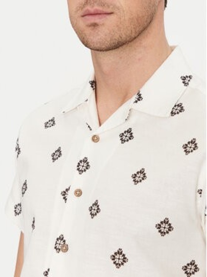 INDICODE Koszula Bolling 20-512 Biały Regular Fit