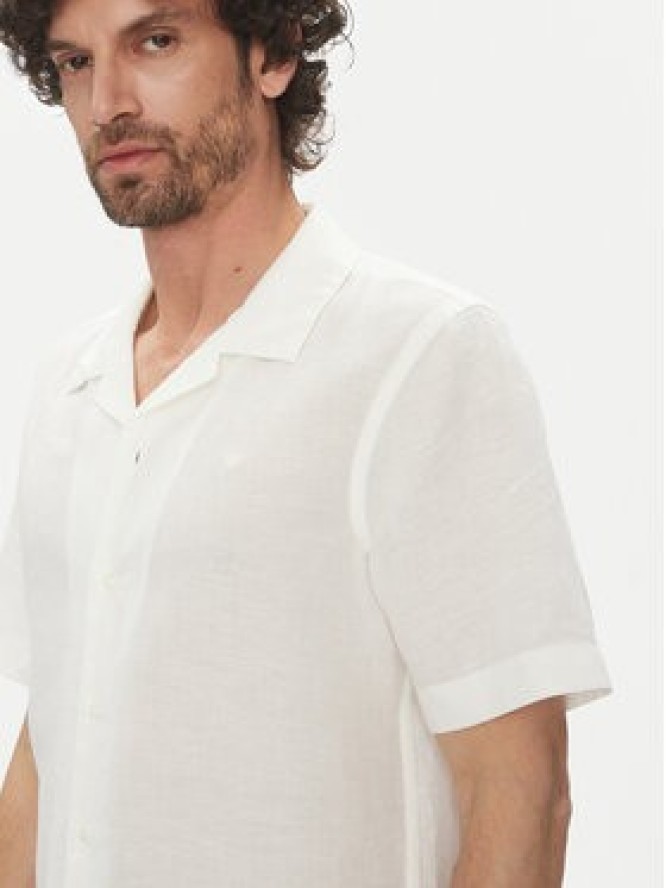 Calvin Klein Koszula K10K114197 Écru Regular Fit