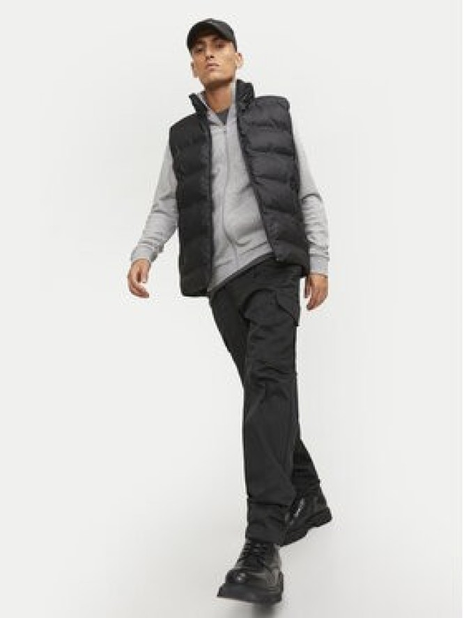 Jack & Jones Spodnie materiałowe Bill 12247358 Czarny Tapered Fit