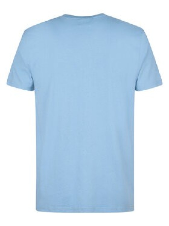 Petrol Industries T-Shirt M-ROS-TSR002 Błękitny Regular Fit