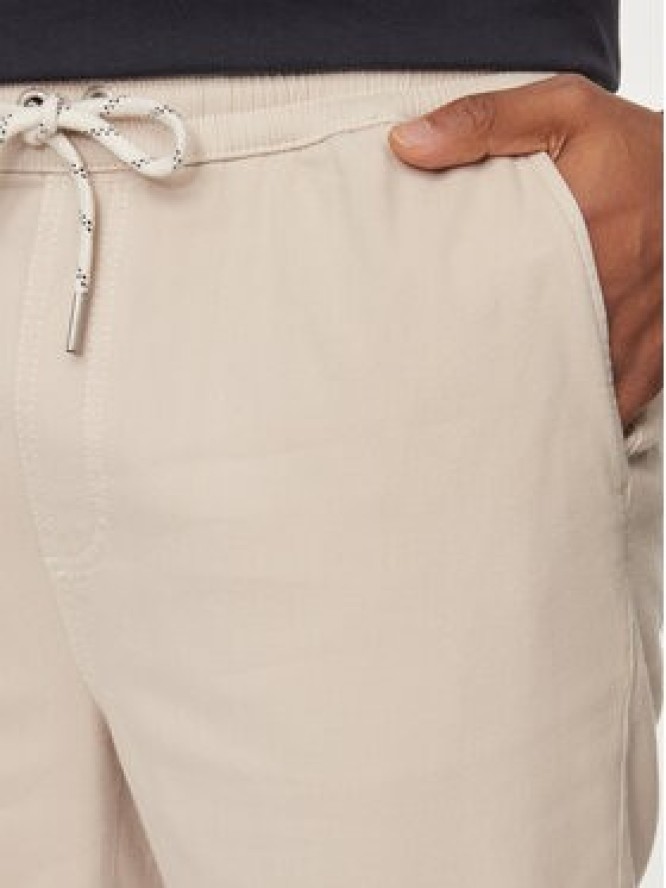 Pepe Jeans Spodnie dresowe Gymdigo Pull On Pant PM211692 Beżowy Regular Fit