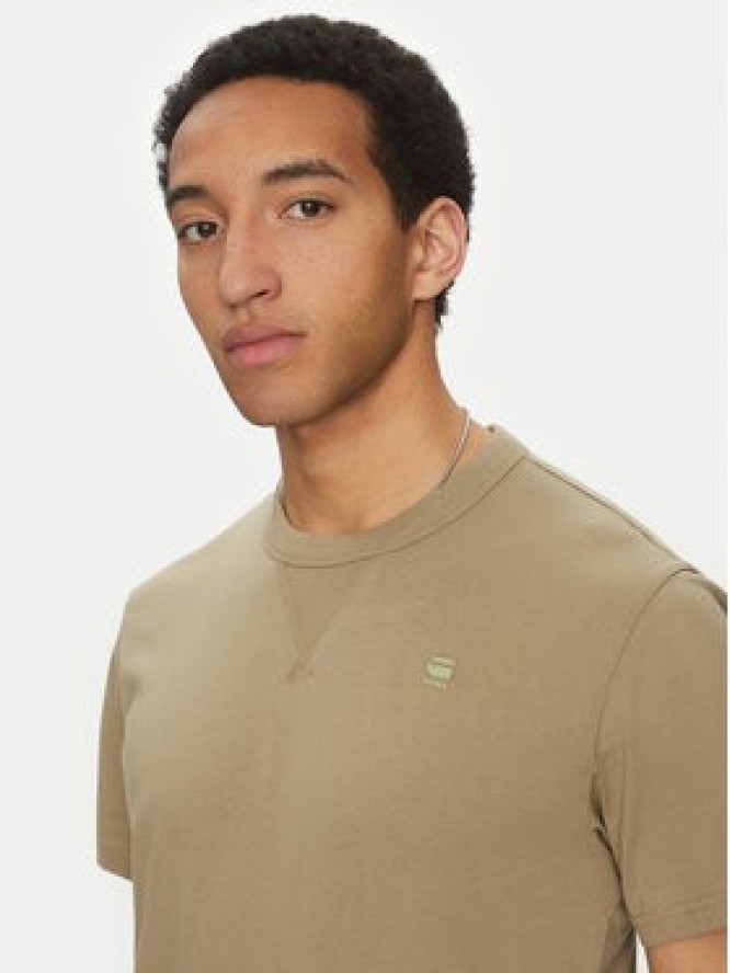 G-Star Raw T-Shirt Nifous D24449-336 Khaki Regular Fit