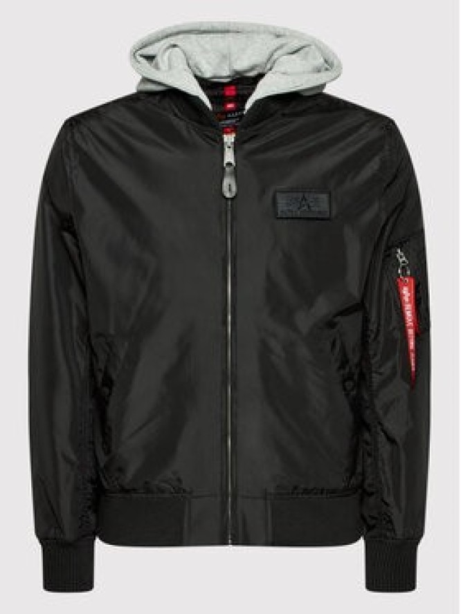 Alpha Industries Kurtka bomber MA-1 196108 Czarny Regular Fit