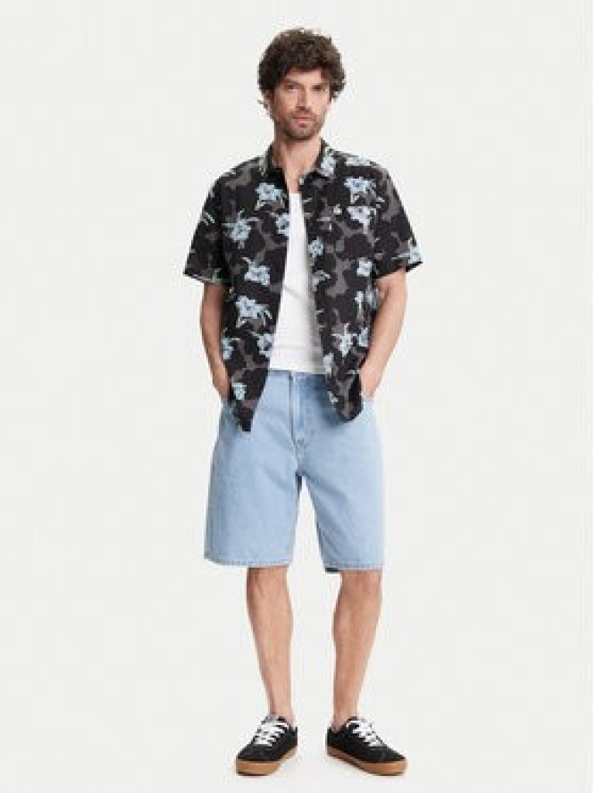 Quiksilver Koszula Apero Classic Ss EQYWT04605 Czarny Regular Fit