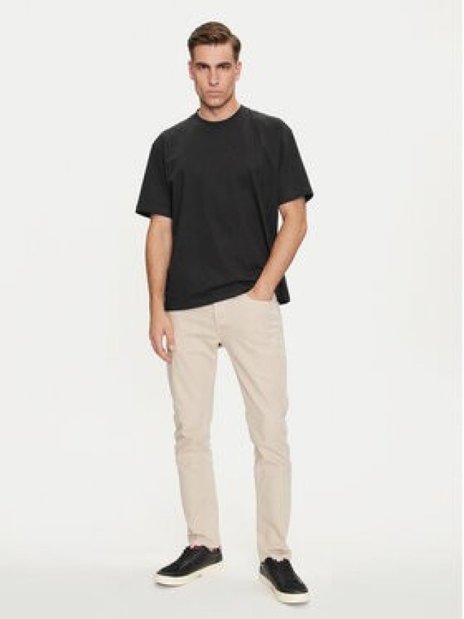 Guess Jeans T-Shirt M4YI44 K8FQ4 Czarny Regular Fit