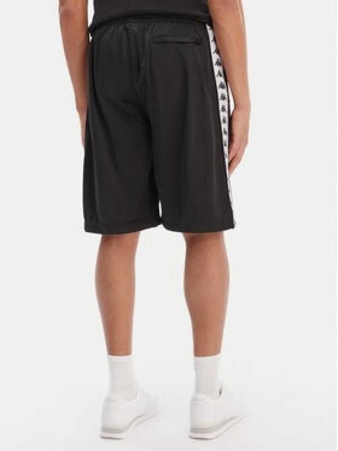 Kappa Szorty sportowe Banda Treadwellz 304KQ20 Czarny Regular Fit