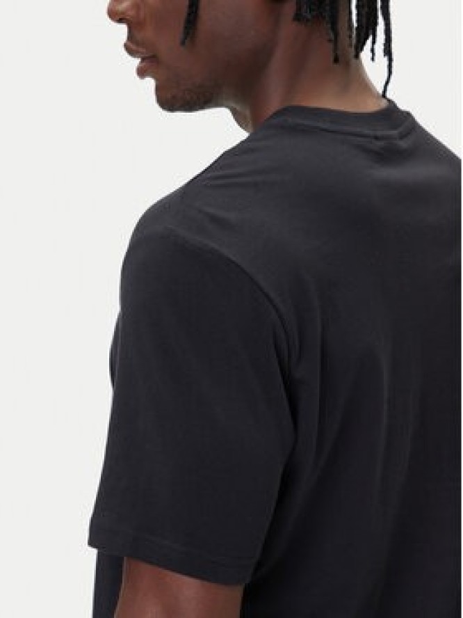 Napapijri T-Shirt S-Drapeau Ss NP0A891K Czarny Regular Fit